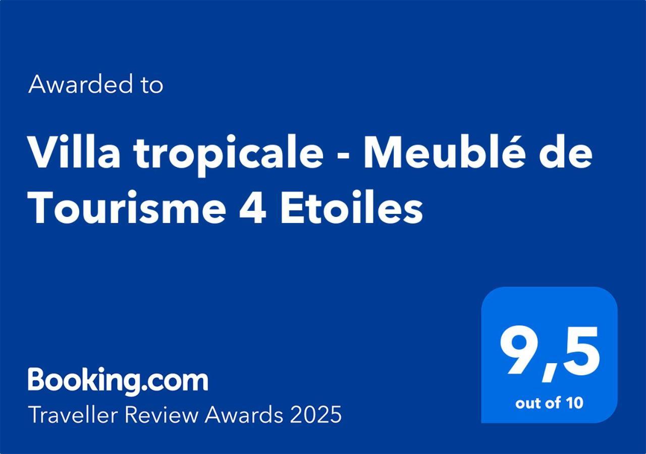 Villa Tropicale - Meuble De Tourisme 4 Etoiles Saint-Gilles-les Bains Bagian luar foto